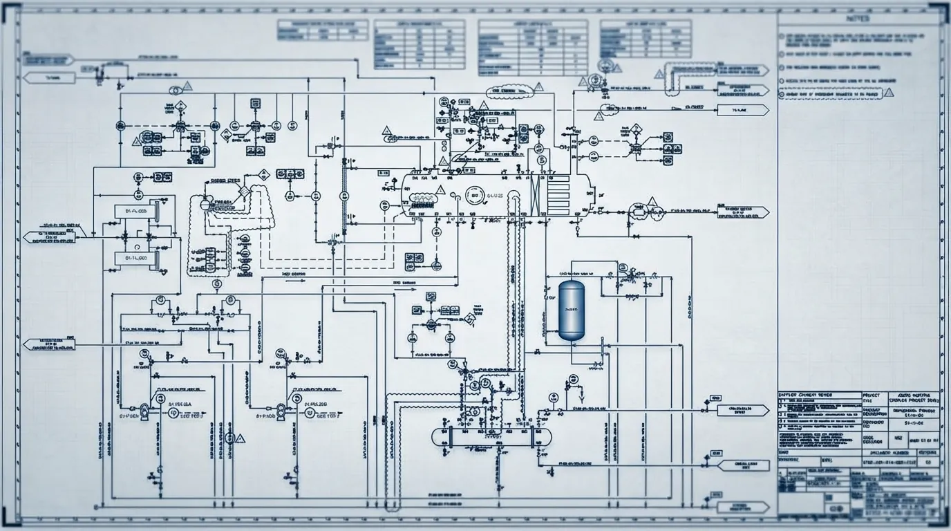 Process and instrumentation diagram, gate 2 bid strategy